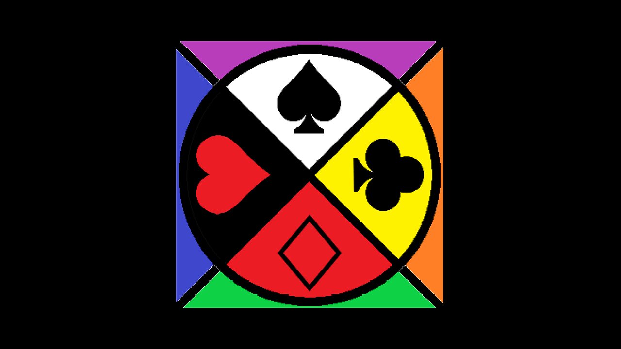 Syncretic Cards ~ Four Directions Card #4DC Playing Cards Suits | Indigenous Medicine Wheel