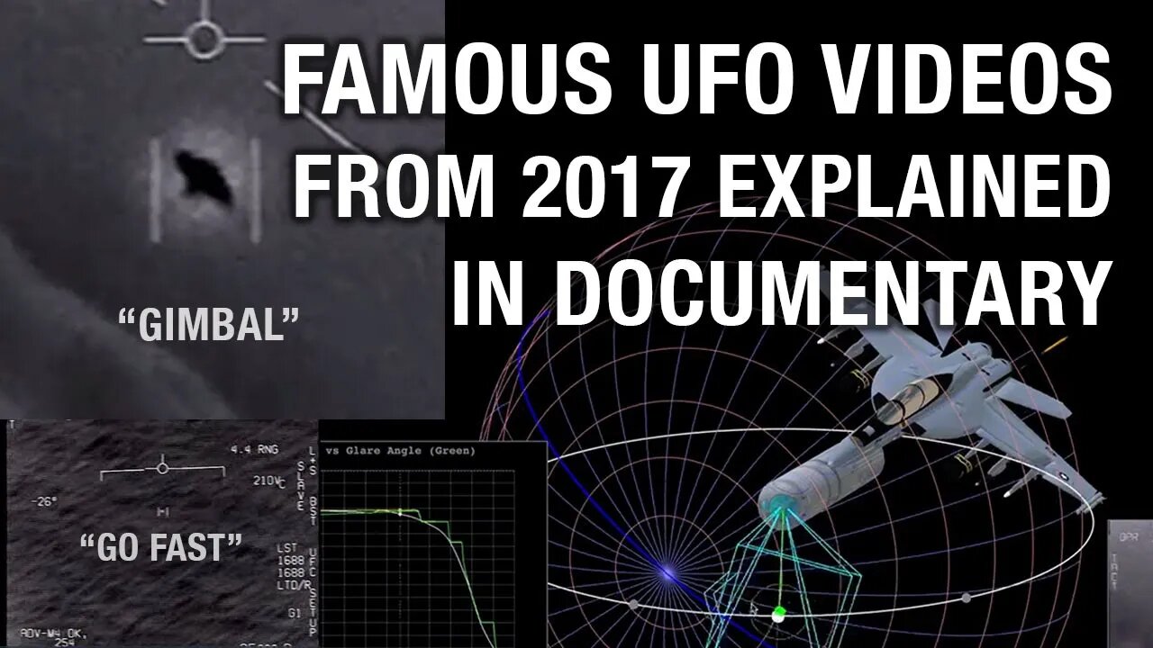 Famous UFO videos (“Gimbal" and more) explained in Brian Dunning's documentary