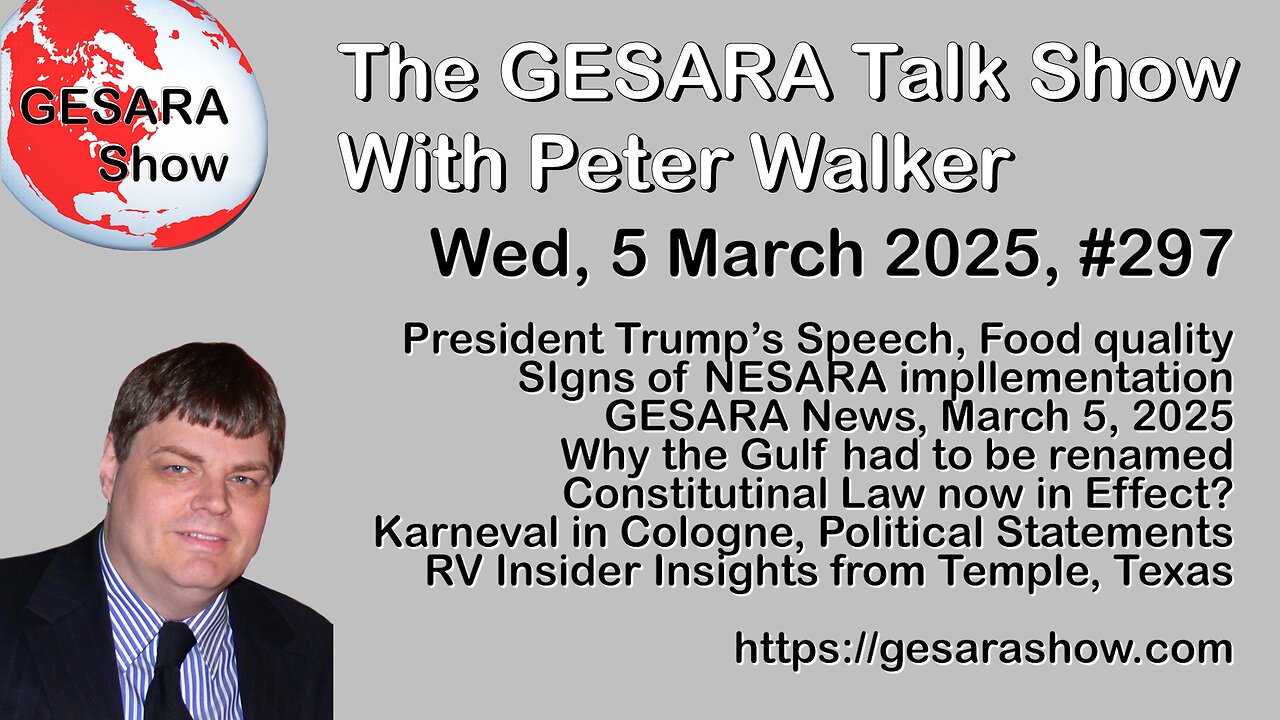 2025-03-05 GESARA Talk Show 297 - Wednesday