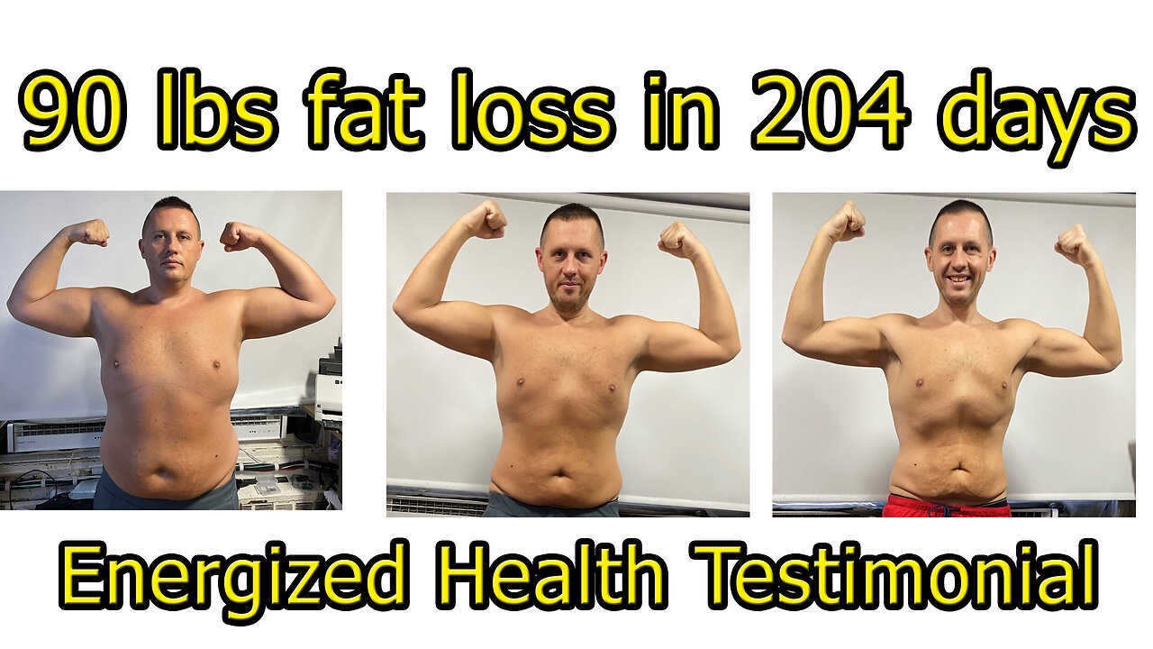 💪 90 Pounds WEIGHT LOSS in 204 Days ENERGIZED HEALTH Program Review Testimonial #wisebuyreviews