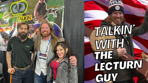 Lila Hart Interviews J6 Prisoner “The Lectern Guy” at AmFest 
