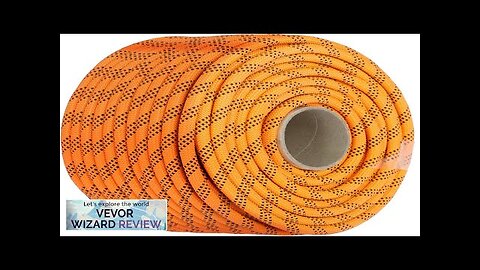 VEVOR 7/16 Inch Double Braid Polyester Rope 200 Feet Nylon Pulling Rope Review