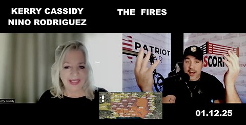 KERRY CASSIDY INTERVIEWED BY NINO RODRIGUEZ RE FIRES IN LA