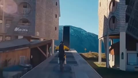 👏👏 Incredible Motorcycle Jump!