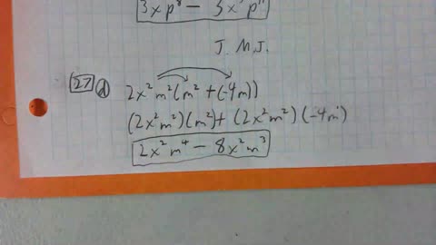 Saxon Algebra 1 Lesson 27 (d)