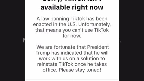 BREAKING NEWS: Tiktok Has Been Banned in the US