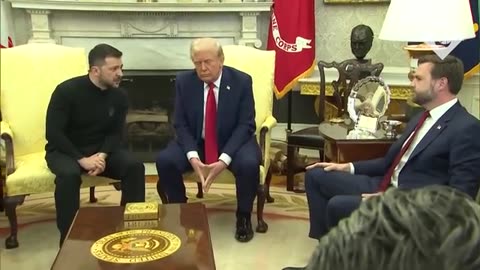 Full argument: Trump-Zelensky White House meeting descends into shouting match