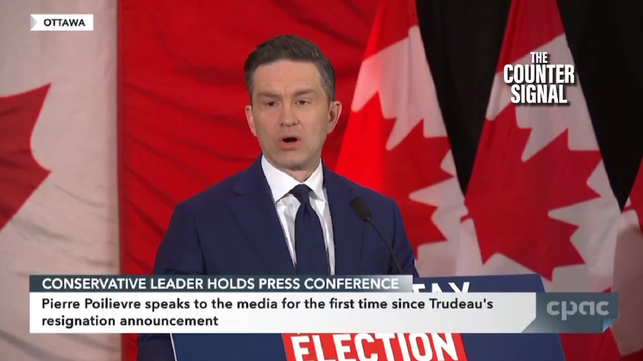 PIERRE POILIEVRE: "The Libs just want to elect another Justin Trudeau who has