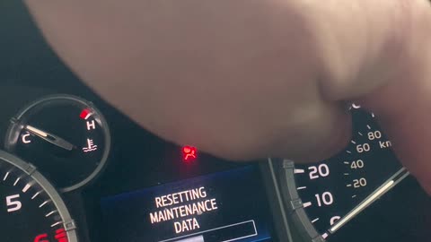 2015 Toyota Tundra - Oil Life Reset