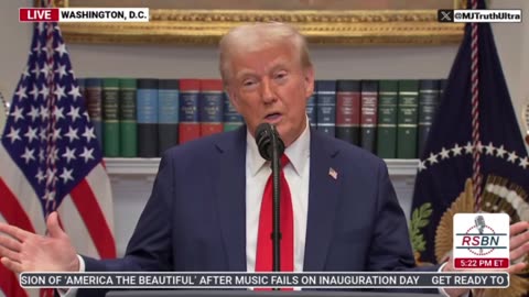 President Trump announces the Formation of 'Stargate,'