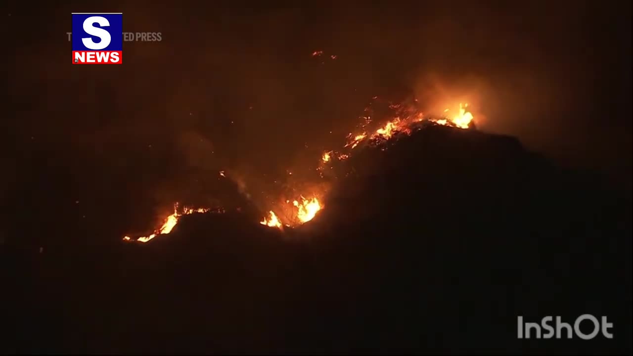 Los Angeles-area wildfires trigger evacuations and warnings