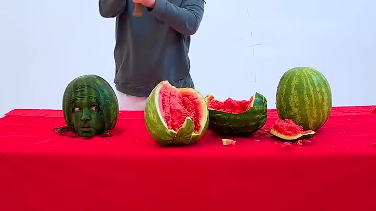 Can You Guess The Fake Watermelon?