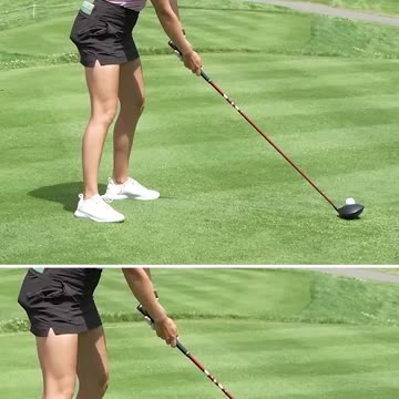 Chiara Tamburlini on fire #golf #golfer #professional #athlete #driver #hit #shot #swing #green #pro