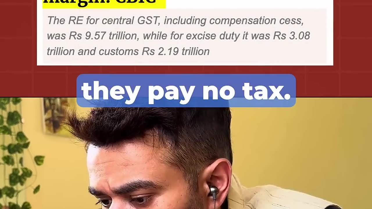 INDIRECT TAX in India is one of the Highest, & still Indians 'think' they do