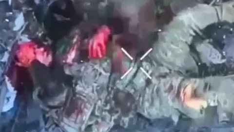 Russian-Ukrainian War 18++ Hand-to-hand combat from drone veiw