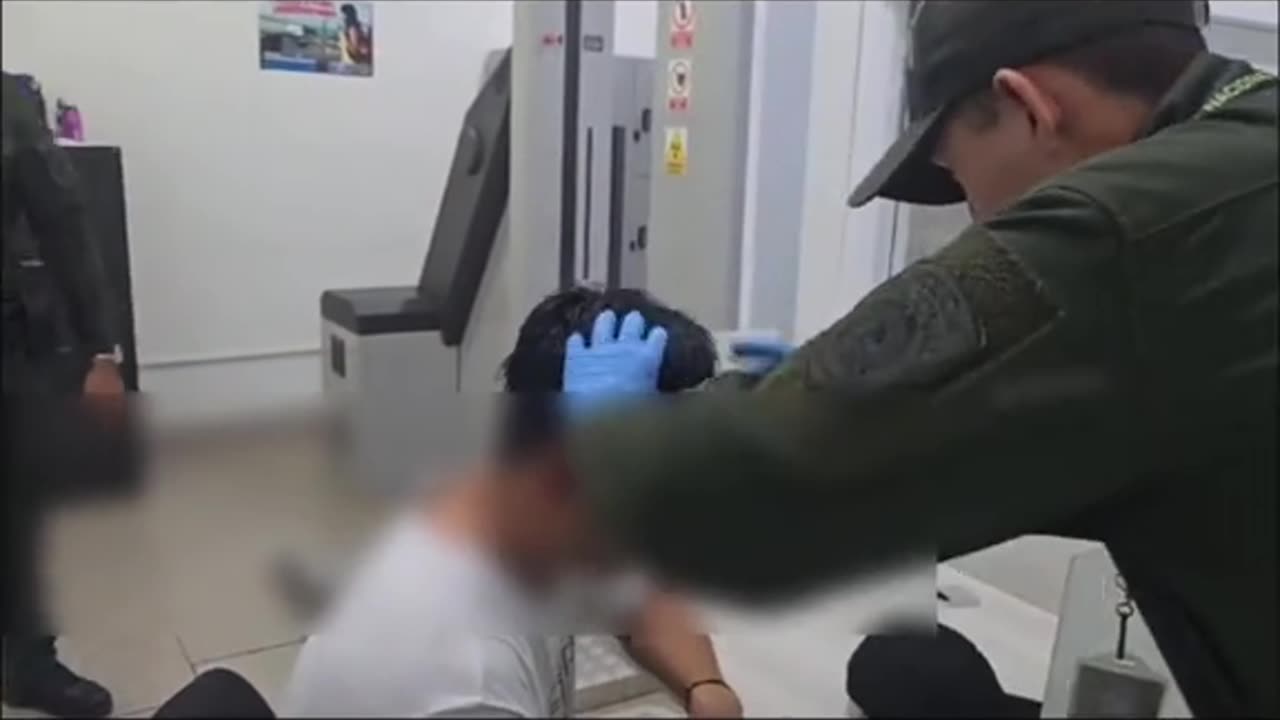 Police stop mule with cocaine in wig... bizarre