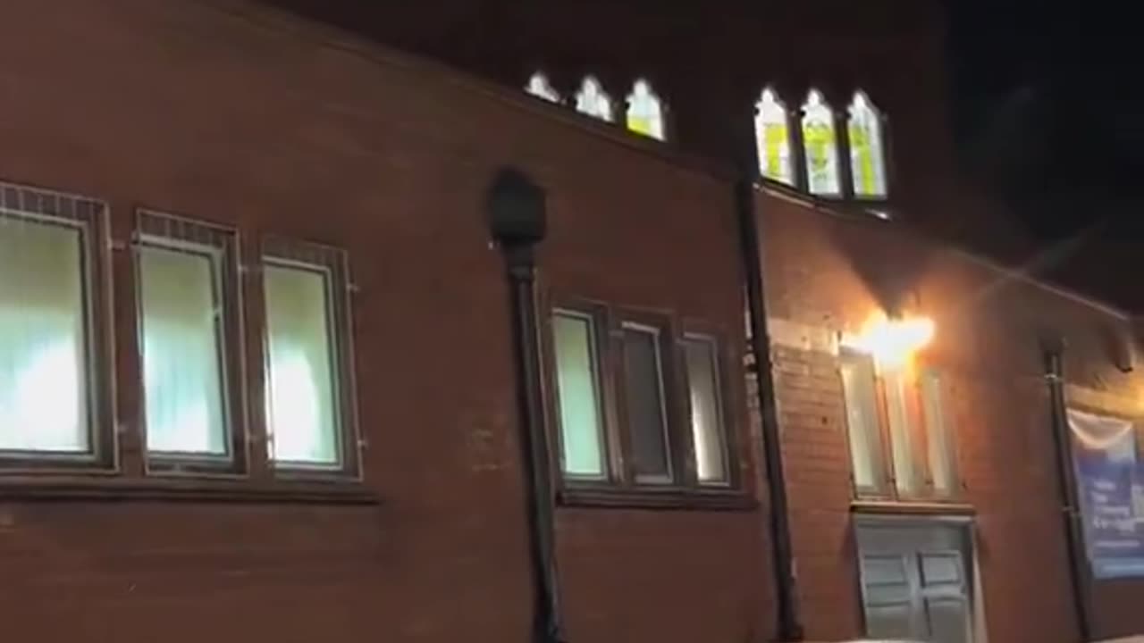 Islamic jibberish blared from speakers in Birmingham.