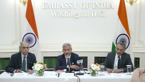 Press briefing by External Affairs Minister of India, Dr. S. Jaishankar at the Embassy of India