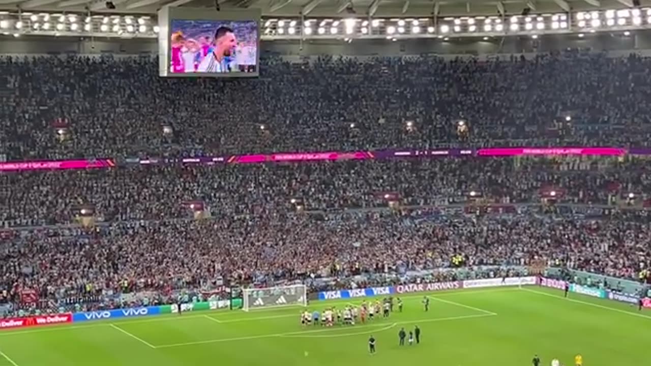 Argentina splendid atmosphere (FIFA World Cup)