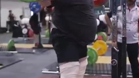 Lasha Talakhadze Destroys 305kg Back Squat