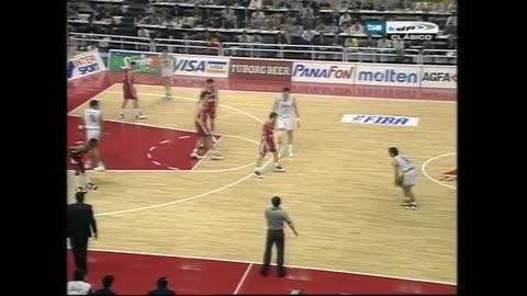 "Real Madrid vs Olympiacos" FINAL EUROLIGA '95 (13 de Abril, 1995) con Ramón Trecet y M.A. Martín