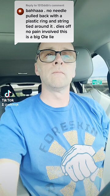 No pain during "Circumcision?"