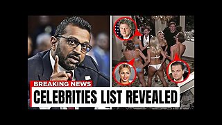 FBI Director EXPOSES 200 Celebrities After Being Sentenced for Deleting Epstein’s Files