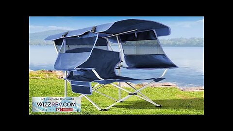 Beach Chair with Canopy Shade Canopy Beach Chair for Adults with Cup Review