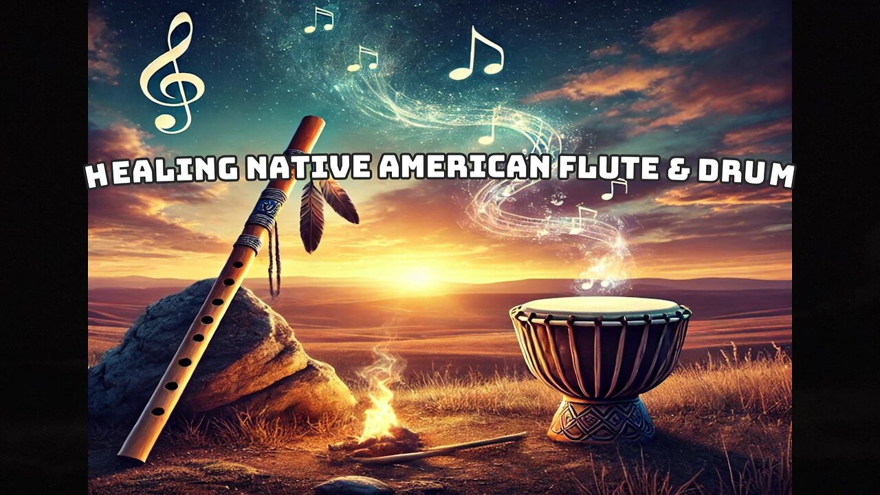 Healing Native American Flute & Drum Music