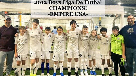 2012 Boys Liga De Futbol CHAMPIONS!