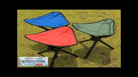 Outdoor Small Folding Triangular Stool Fishing Chairs Camping Multifunction Benches Foldable Review