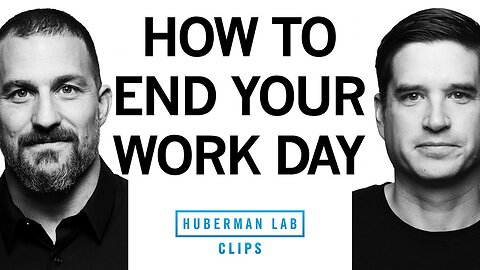 Lower Stress With an End-of-Day Ritual | Dr. Cal Newport & Dr. Andrew Huberman