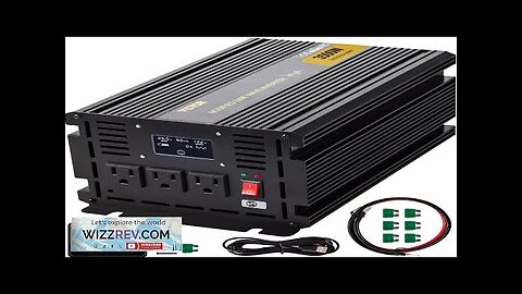 VEVOR Power Inverter 3500W Modified Sine Wave Inverter DC 24V to AC Review