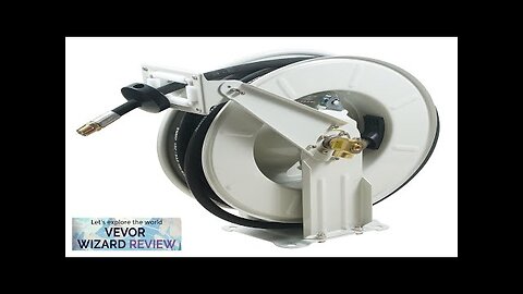 VEVOR Fuel Hose Reel 1/2" x 50' Extra Long Retractable Machine Oil Review