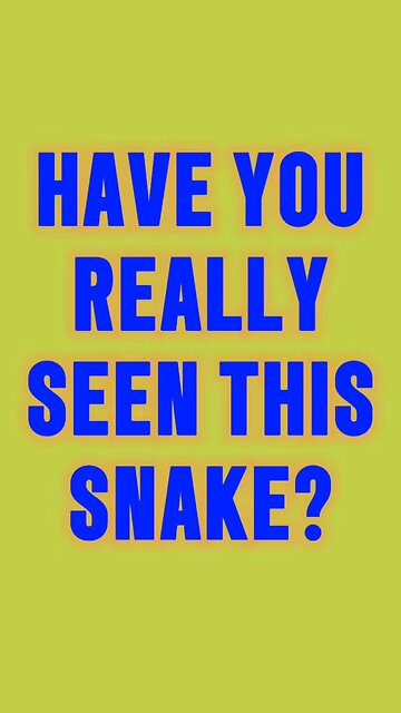 Have You Really Seen This Snake? 🐍 #jesus #truth #bible #shorts #satan