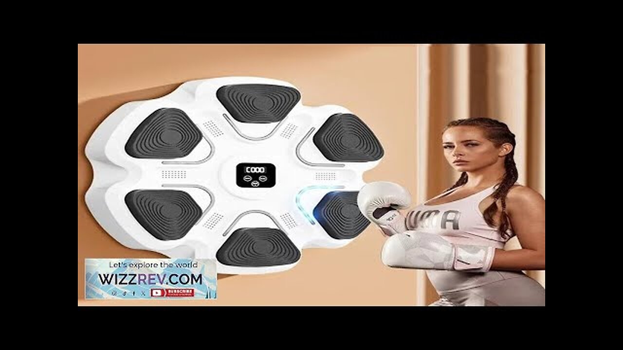 KALOAD Musical Boxing Sandbag Wall-mounted 6 Targets Smart LED Luminous Boxing Machine Review