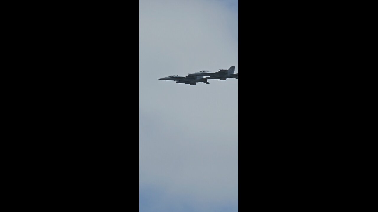 F-18 Flyover