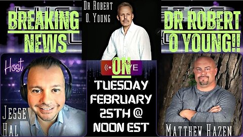 The Missing Link Live Int 989 w/ Matt Hazen on Dr Robert Young being incarcerated and needs our help