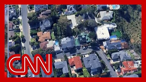 Erin Burnett shows striking before images of neighborhood destroyed by fire