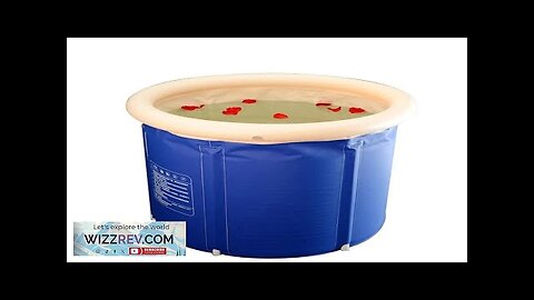 BVSOIVIA Inflatable Bathtub Portable Ice Bath Tub Hot Spa Tub for Adults Review