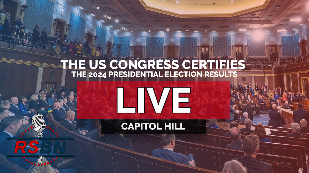 LIVE REPLAY: The United States Congress Certifies the 2024 Presidential Election Results - 1/6/25