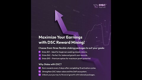 Starking DSC and maximizing your profits today