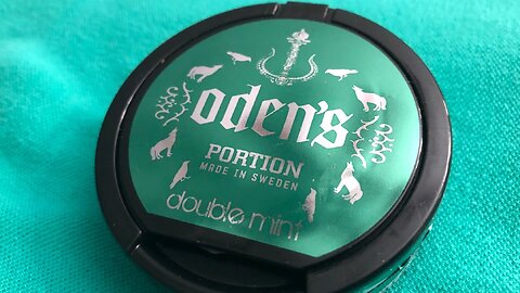 Oden's Double Mint Original Portion Snus Review