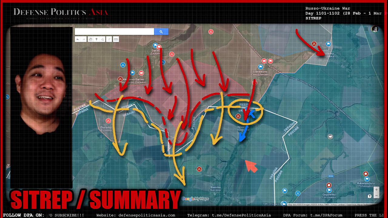 [ Ukraine SITREP ] Russia CONQUERS Bulatske & Skudne; Zaporizhzhia temp. rising; Kursk claim confirm