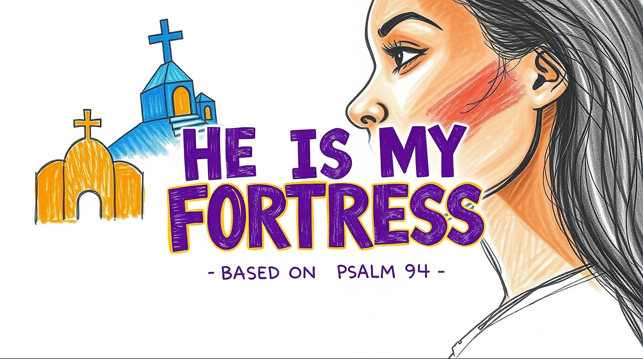 He Is My Fortress | Soulful R&B Worship Anthem | Inspired by Psalm 94 | Christian Music 2025