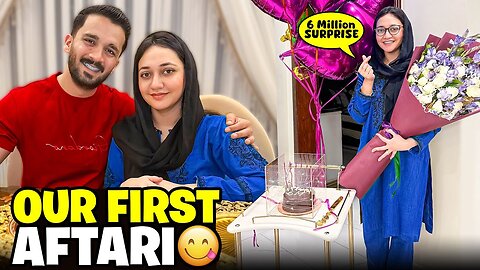 First iftari with Emaan after Shadi🥺6 Million surprise by Emaan💕