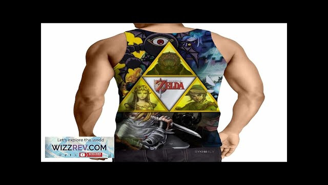 The Legend Of Zelda Link Princess Zelda And Ganon Tank Top Review