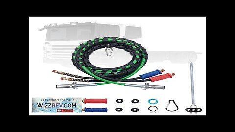 VEVOR 15FT Semi Truck Air Lines Kit with 2PCS Glad Hands 3-in-1 Review