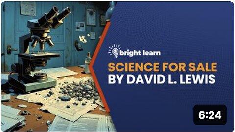 BrightLearn - Science For Sale by David L. Lewis