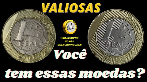 🔥 Moedas antigas e escassas de 1 real 1998 e 1999 valores atualizados 2025 ❗Quem tem se deu bem